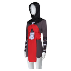 La Guerre des Étoiles Les Sœurs de La Nuit Asajj Ventress Cosplay Costume