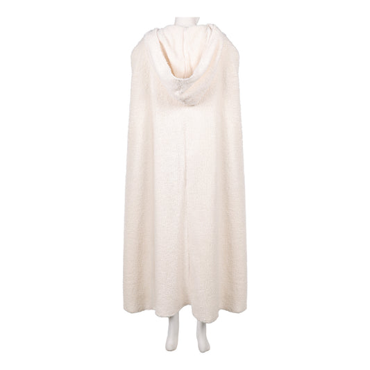 La Guerre des Étoiles Padme Amidala Naberrie Cape Blanche à Capuche Cosplay Costume