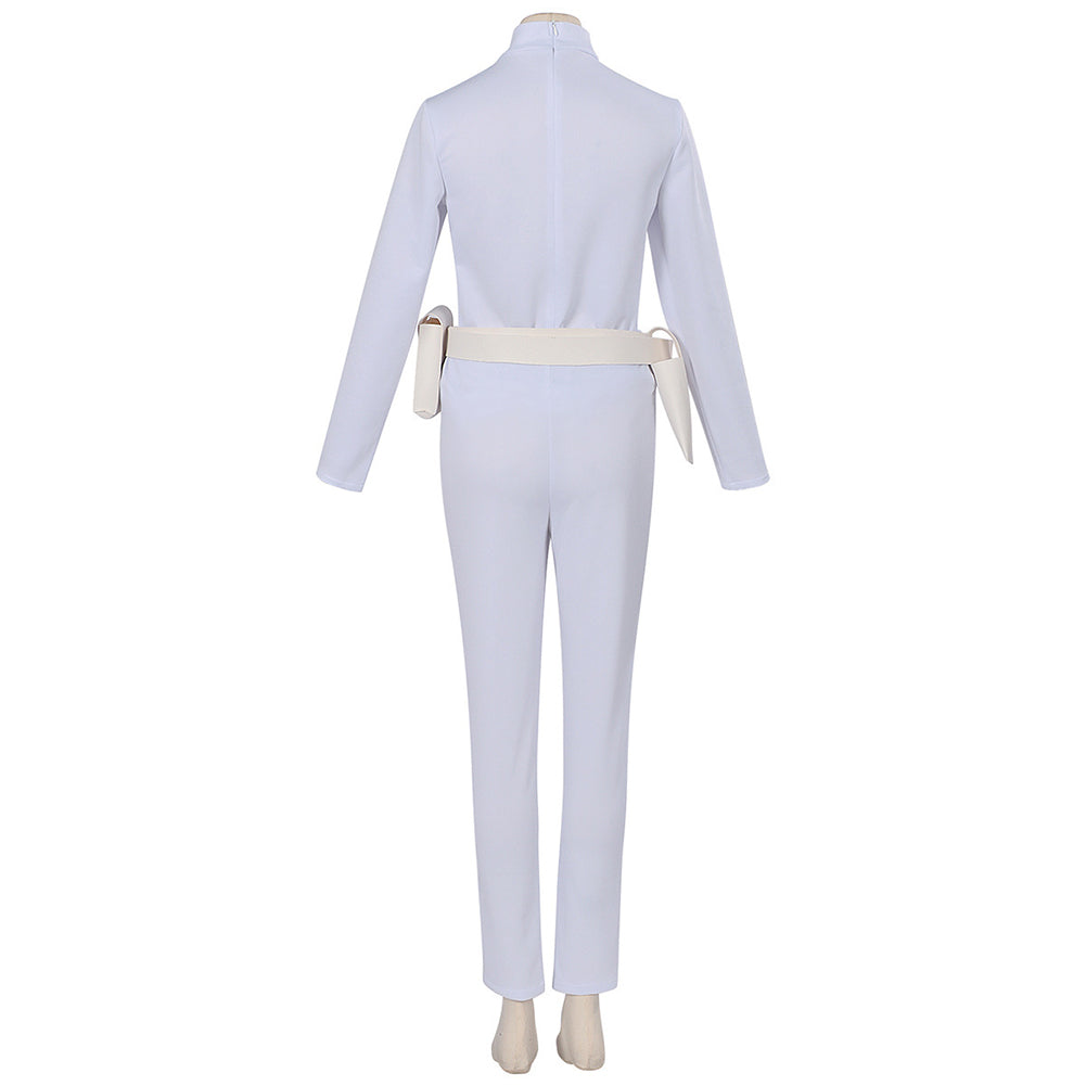 La Guerre des Étoiles Padme Amidala Tenue Blanche Cosplay Costume