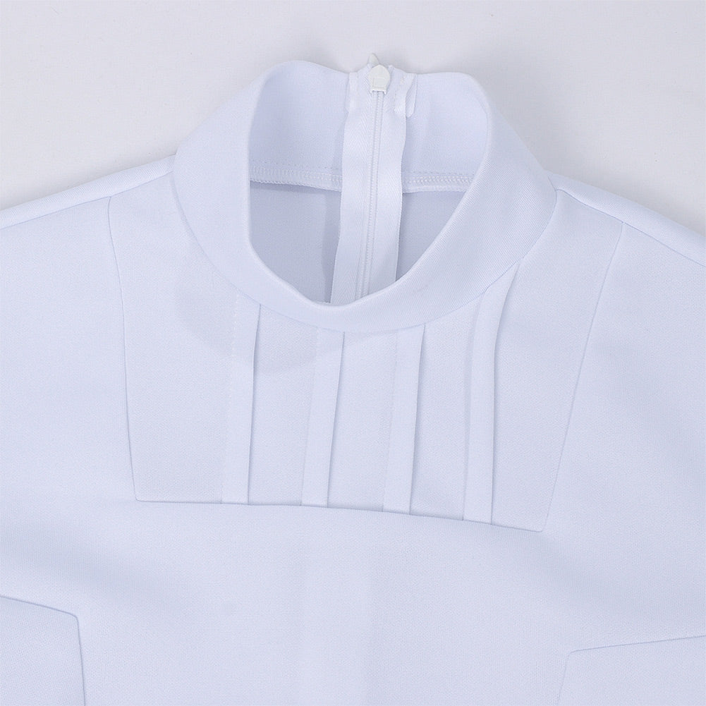 La Guerre des Étoiles Padme Amidala Tenue Blanche Cosplay Costume