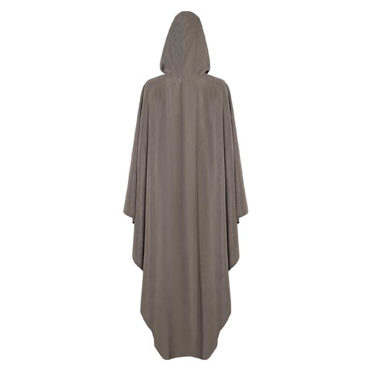 La Guerre des Étoiles Rey Cape Grise Cosplay Costume