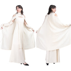 La Guerre des Étoiles Sheltay Tenue Blanche Cosplay Costume
