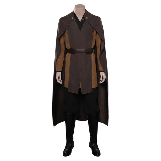 La Guerre des Étolies Count Dooku Tenue Marrone Cosplay Costume
