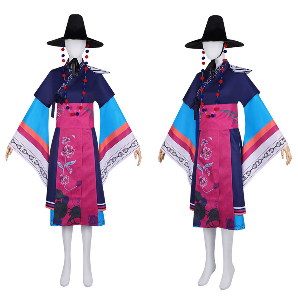 La Première Génération Tenue Violette et Rose Cosplay Costume