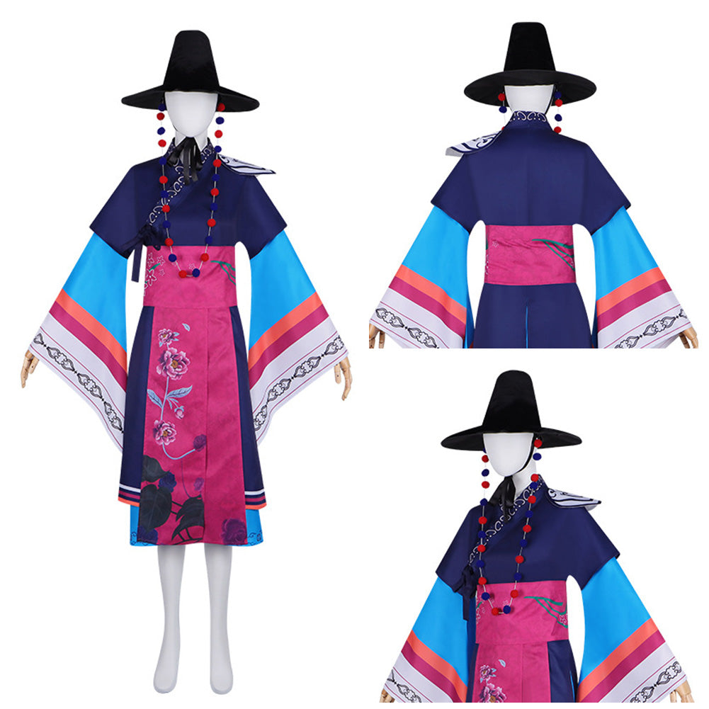 La Première Génération Tenue Violette et Rose Cosplay Costume
