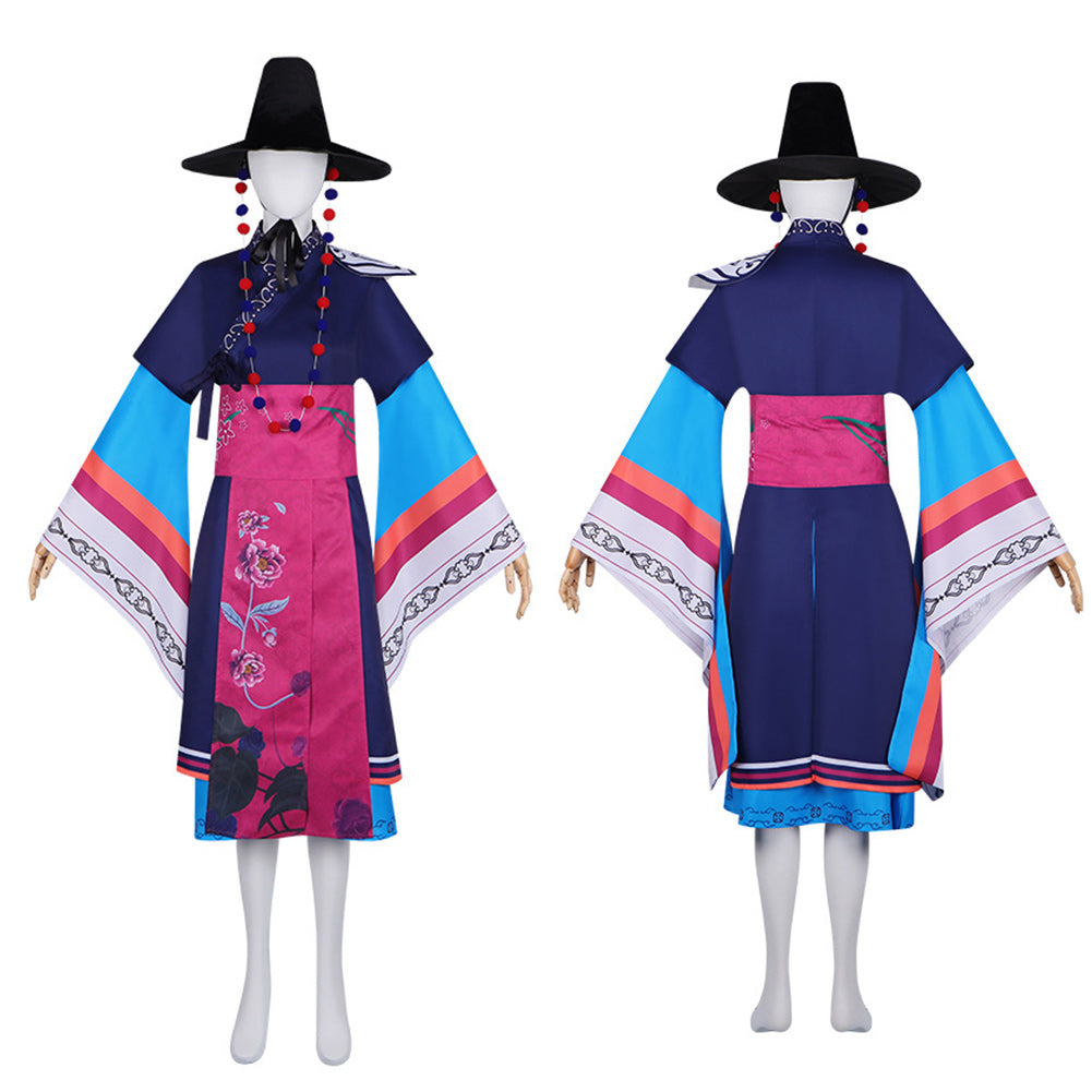 La Première Génération Tenue Violette et Rose Cosplay Costume