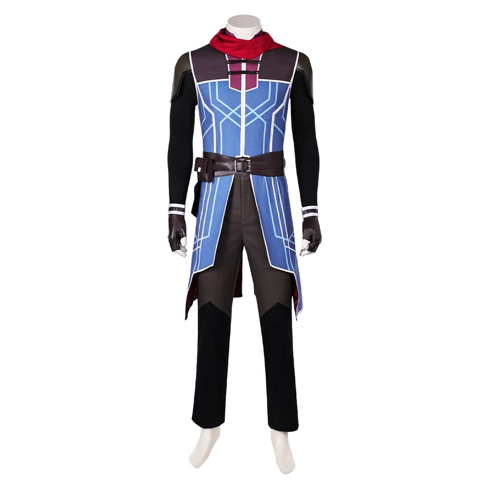 Le Prince des Dragons (2024) Callum Tenue Bleue Cosplay Costume