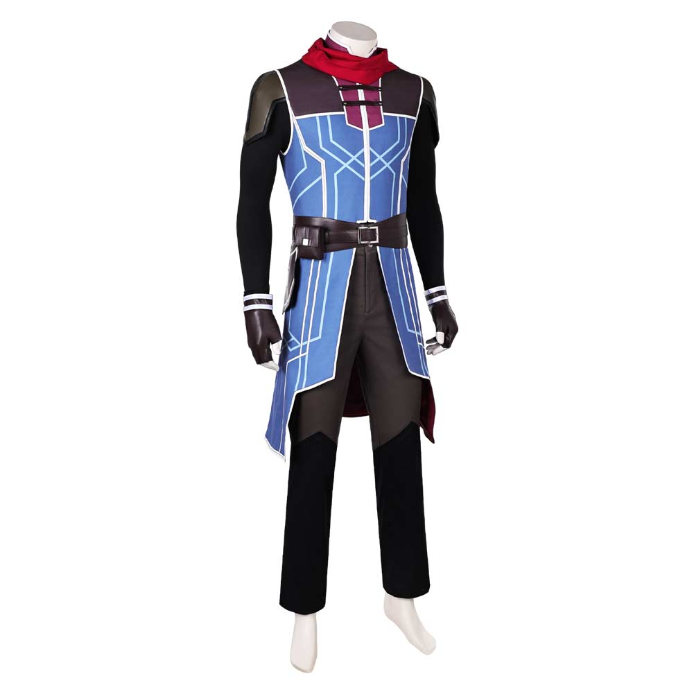 Le Prince des Dragons (2024) Callum Tenue Bleue Cosplay Costume