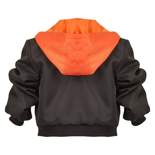 Les Bad Guys 2(2025) Kitty Kat Veste Noire et Orange Cosplay Costume
