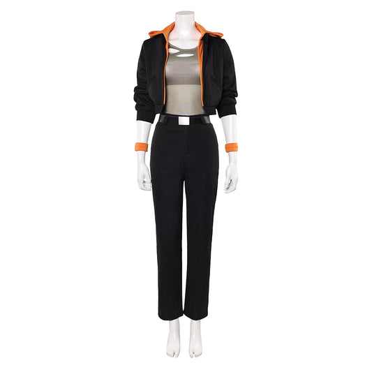Les Bad Guys 2(2025) M. Loup Tenue Noire Cosplay Costume