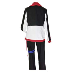 Limbus Company Yuri Tenue Noire et Rouge Cosplay Costume