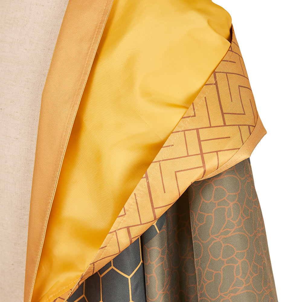 Loki Maillot de Bain Short+Veste Vert et Jaune Cosplay Costume