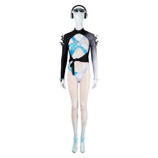 Luna Snow Ensemble Maillot De Bain Cosplay Costume