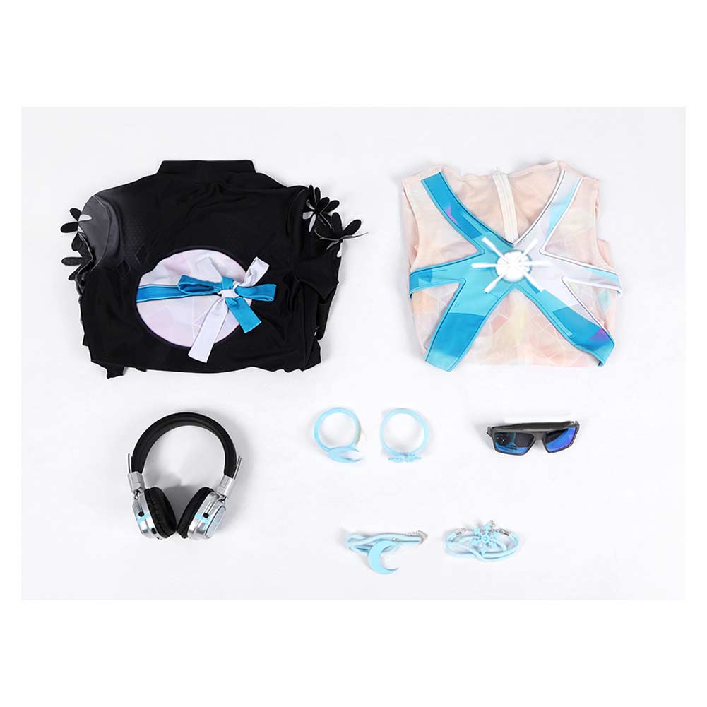 Luna Snow Ensemble Maillot De Bain Cosplay Costume