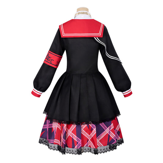 Magical Girl Witch Trials Nikaidou Hiro Tenue Noire Cosplay Costume