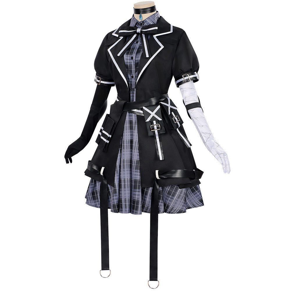 Magical Girl Witch Trials(2025) Tachibana Sherry Robe Noire et Violette Cosplay Costume