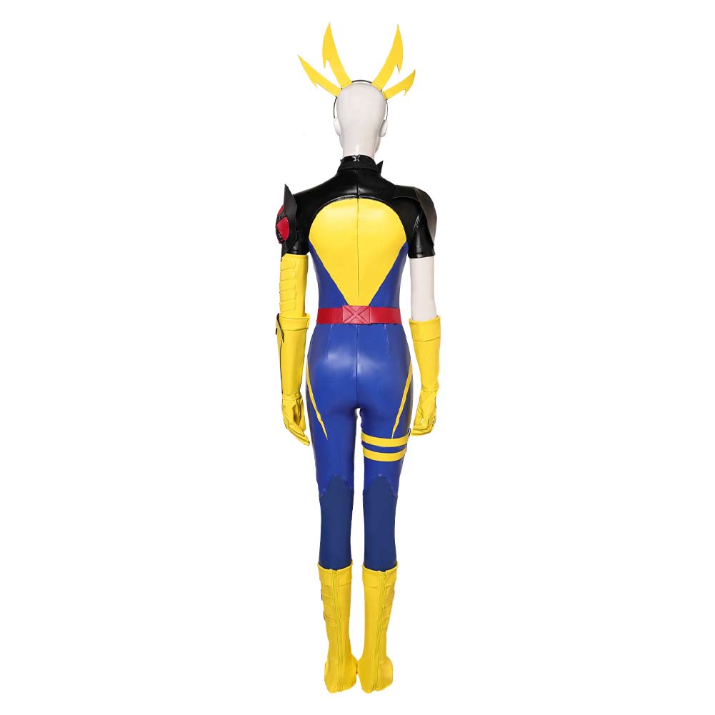 Magik Tenue Jaune et Bleue Cosplay Costume