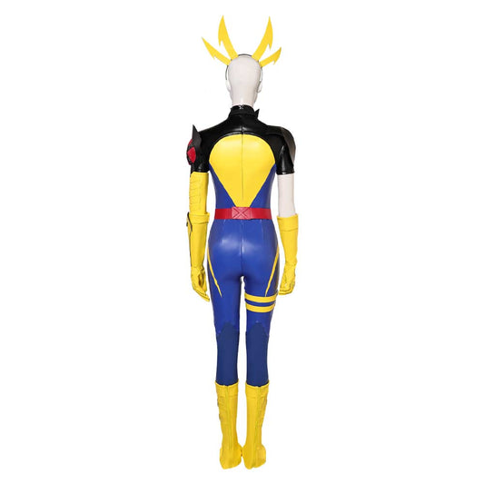 Magik Tenue Jaune et Bleue Cosplay Costume