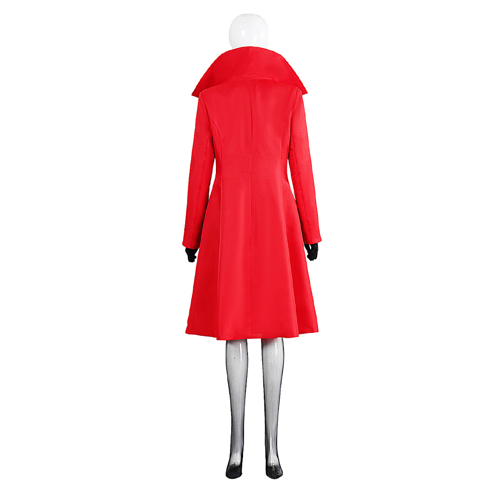 Mais Où Se Cache Carmen Sandiego? Carmen Tenue Rouge Cosplay Costume