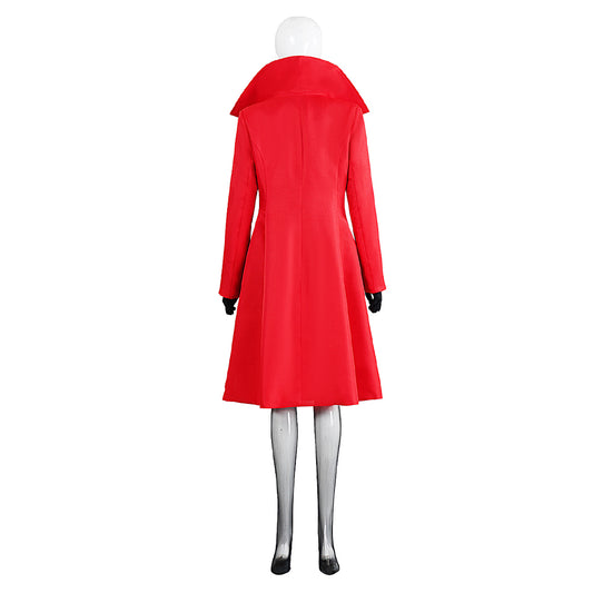 Mais Où Se Cache Carmen Sandiego? Carmen Tenue Rouge Cosplay Costume