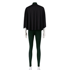 Maki Zenin Tenue Noire et Vert Foncé Cosplay Costume
