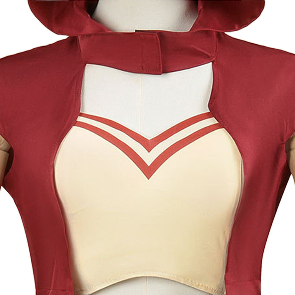 Mariah Tenue Rouge Cosplay Costume