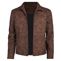 Mission: Impossible(2025) Ethan Hunt Veste Brune Cosplay Costume