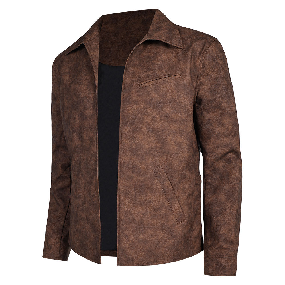 Mission: Impossible(2025) Ethan Hunt Veste Brune Cosplay Costume