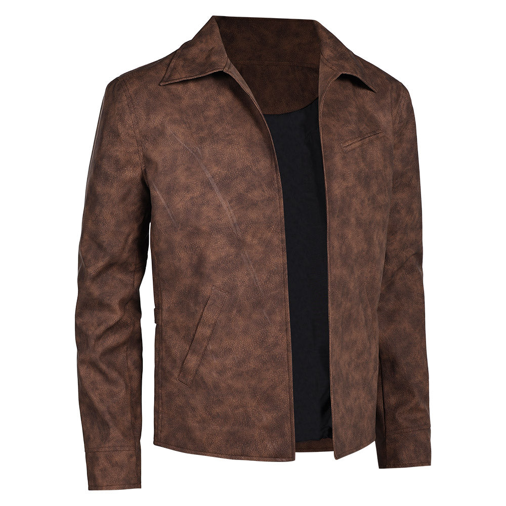 Mission: Impossible(2025) Ethan Hunt Veste Brune Cosplay Costume