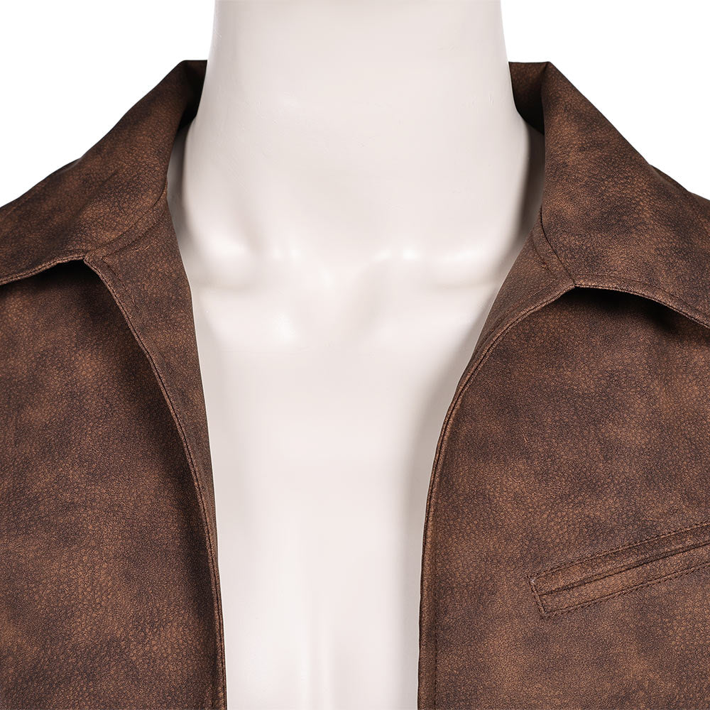 Mission: Impossible(2025) Ethan Hunt Veste Brune Cosplay Costume
