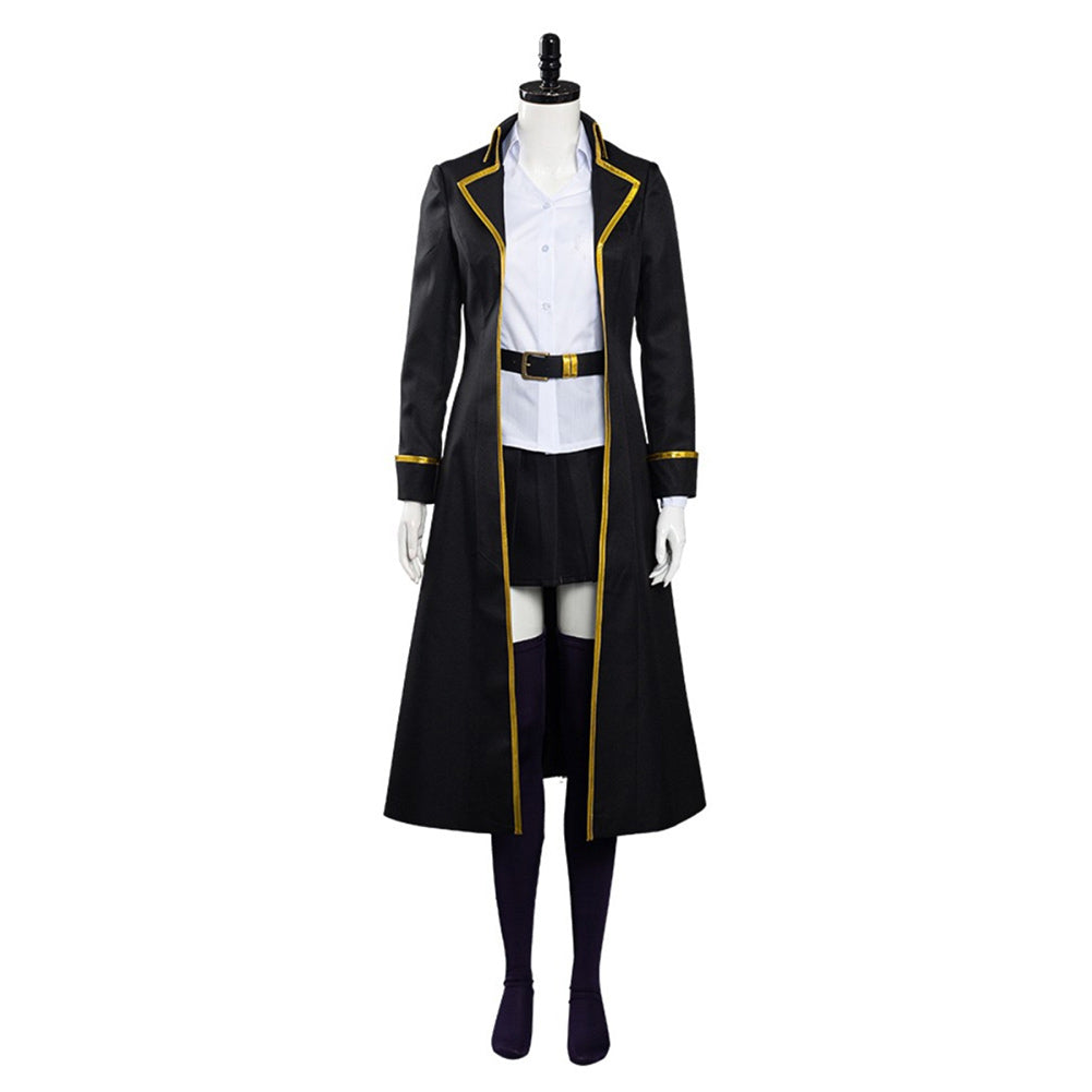 Moi, Quand Je Me Réincarne en Slime Shion Tenue Noire Cosplay Costume