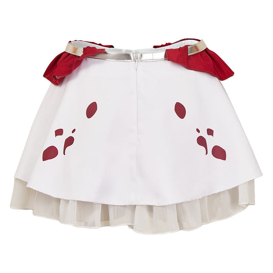 Monster Hunter Wilds(2025) Lala Barina Jupe Blanche Cosplay Costume