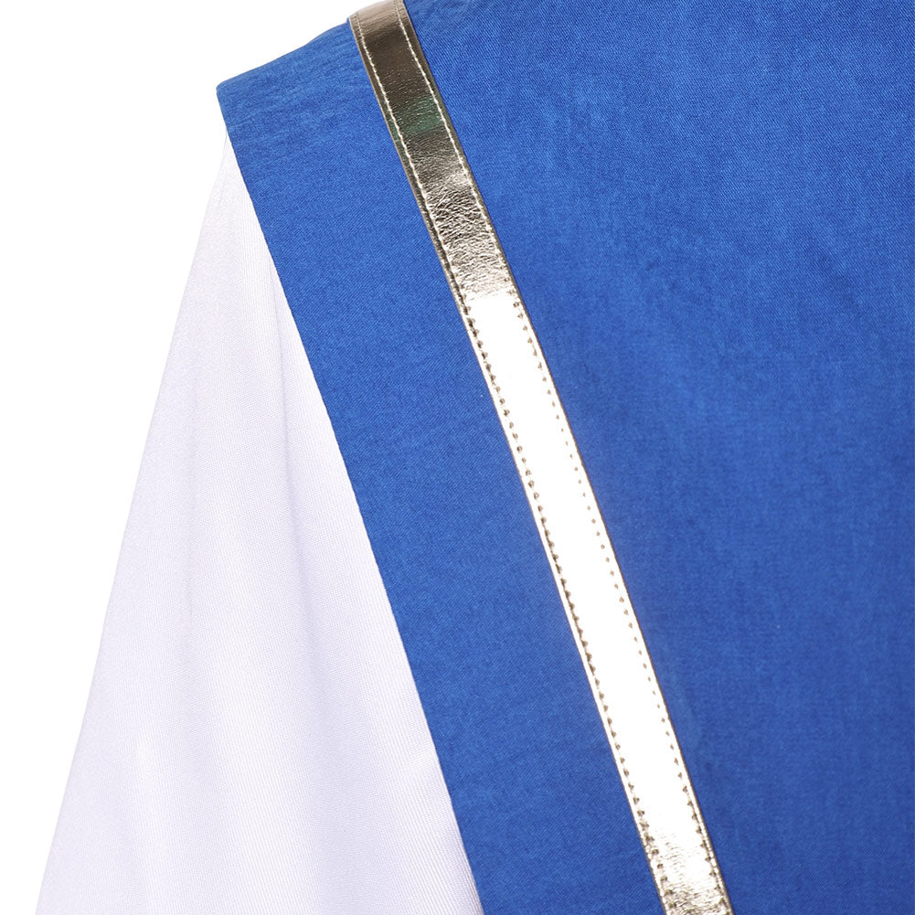 Mortal Kombat II(2025) Lord Raiden Tenue Bleue Cosplay Costume