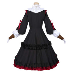 Needy Girl Overdose(2026) Michica Gokubara Robe Noire et Rouge Cosplay Costume