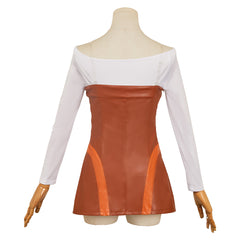 New Panty & Stocking with Garterbelt(2025) Panty Tenue Marrone Cosplay Costume