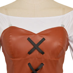 New Panty & Stocking with Garterbelt(2025) Panty Tenue Marrone Cosplay Costume