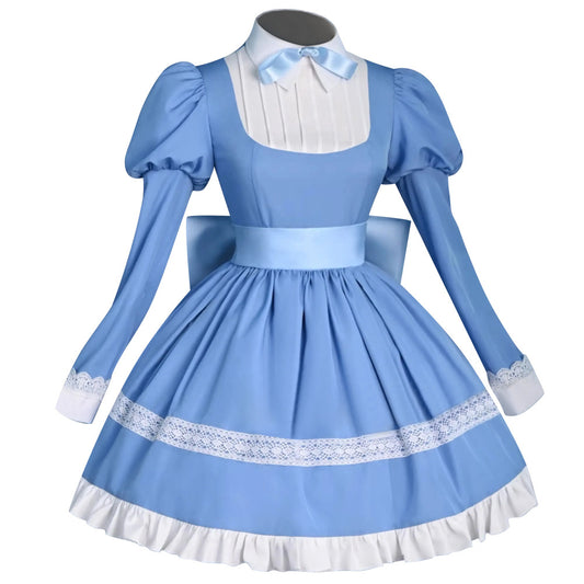 New Panty & Stocking with Garterbelt(2025) Stocking Anarchy Lolita Robe Bleue Cosplay Costume