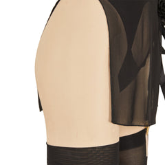 NieR: Automata x NIKKE 2B Maillet de Bain Noir Cosplay Costume
