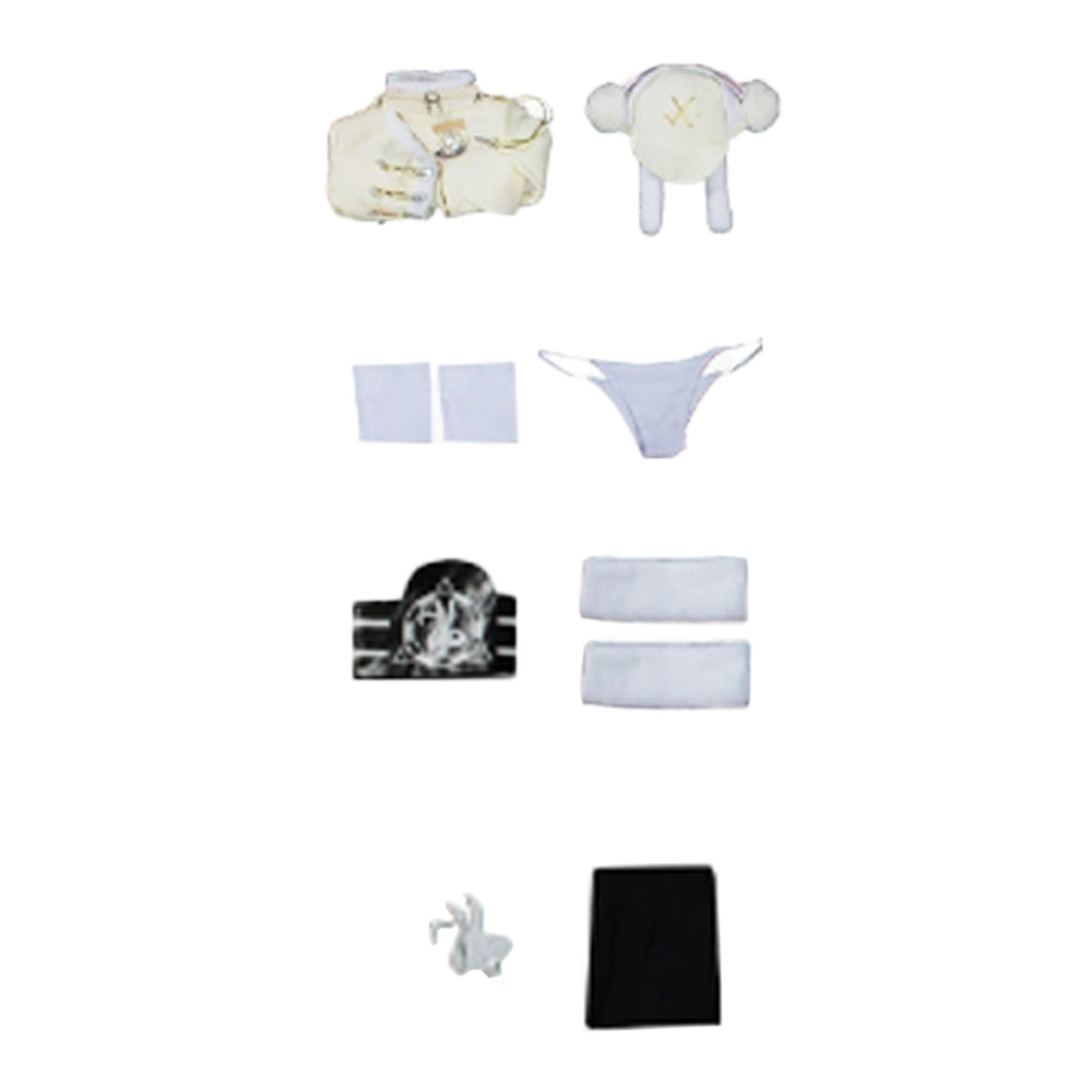 Nikke Goddess of Victory Blanc Tenue Beige Cosplay Costume