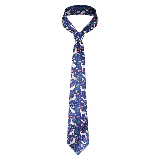 Novocaine(2025) Nathan Caine Cravate Bleue Cosplay Accessoire