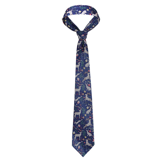 Novocaine(2025) Nathan Caine Cravate Bleue Cosplay Accessoire