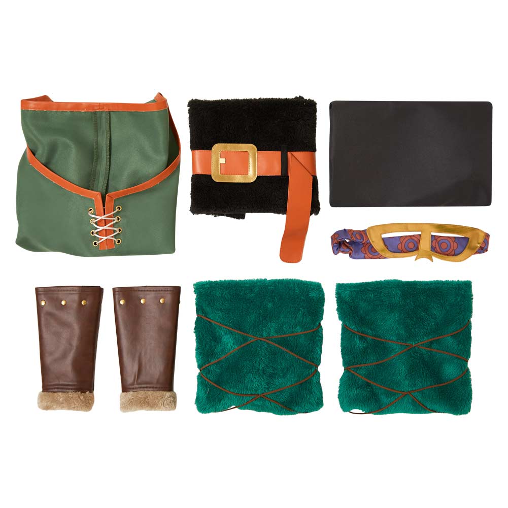One Piece Elbaph Arc(2026) Zoro Tenue Verte Cosplay Costume