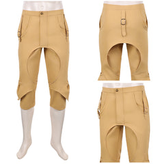 One Piece Live Action 2(2026) Monkey D. Luffy Pantalon Marron Cosplay Costume