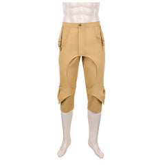 One Piece Live Action 2(2026) Monkey D. Luffy Pantalon Marron Cosplay Costume