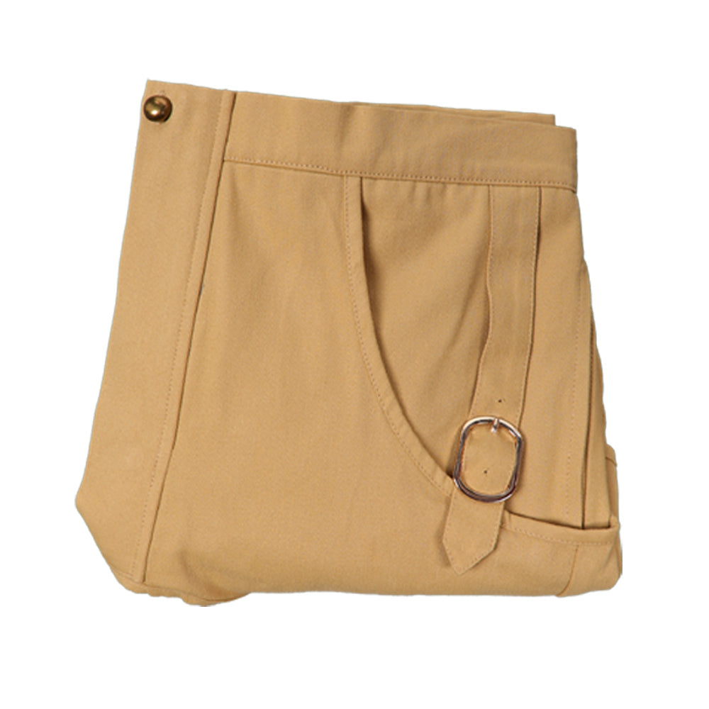 One Piece Live Action 2(2026) Monkey D. Luffy Pantalon Marron Cosplay Costume