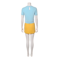 One Piece Live Action 2(2026) Nami Tenue Bleue et Jaune Cosplay Costume
