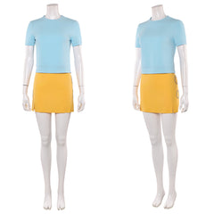 One Piece Live Action 2(2026) Nami Tenue Bleue et Jaune Cosplay Costume