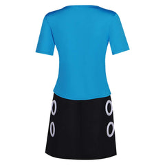 One Piece Live Action 2(2026) Nami Tenue Bleue et Noire Cosplay Costume