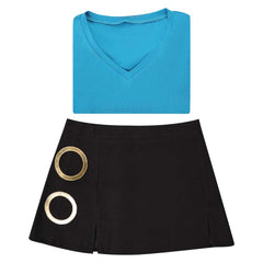 One Piece Live Action 2(2026) Nami Tenue Bleue et Noire Cosplay Costume Ver.2