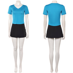 One Piece Live Action 2(2026) Nami Tenue Bleue et Noire Cosplay Costume Ver.2